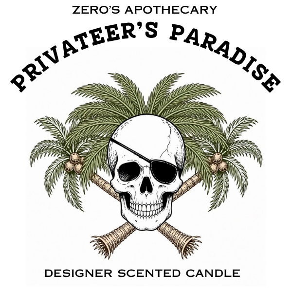 Privateer's Paradise Designer Scented Candle
