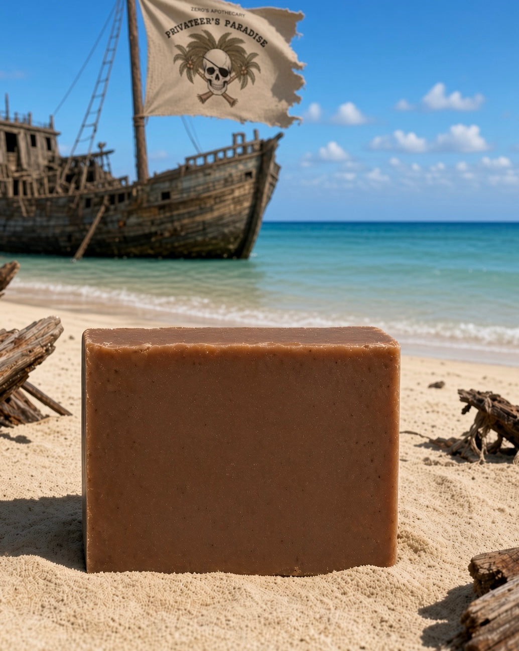 Privateer's Paradise Cold Processed Soap